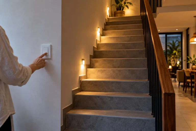 Mạch điện cầu thang: sơ đồ 2 công tắc 2 chiều và cách đấu đúng