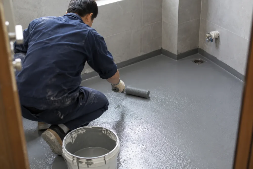 Ảnh: Chống thấm sàn nhà vệ sinh